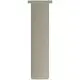 Wandauslauf in Silber mit eckiger Rosette von Ideal Standard, präsentiert in minimalistischer Formgebung, vor neutralem Hintergrund.
